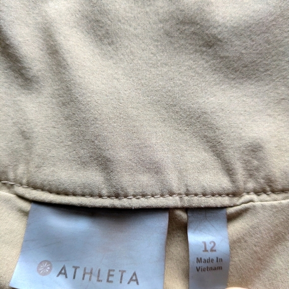 ATHLETA beige skirt sz 12 - Picture 8 of 9